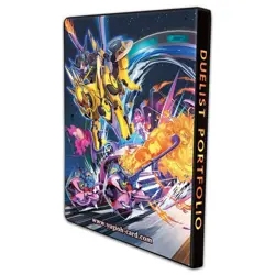 Konami Yugioh 9-Pocket Duelist Portfolio GOLD PRIDE Binder/Pages Hold 180 Cards - Image 2