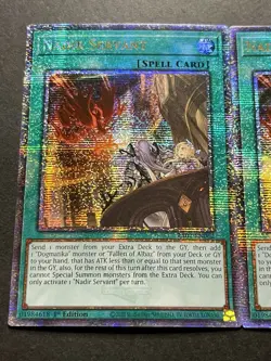 3x Nadir Servant | RA01-EN062 | Quarter Century Secret Rare | NM | YuGiOh! - Image 3