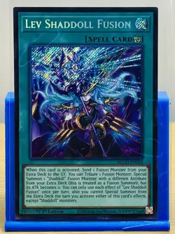 Yu-Gi-Oh! Glorious Gallery Lev Shaddoll Fusion Secret Rare Foil BLGG-EN024 - Image 1