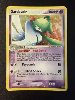 2006 Pokemon Card TCG Ex Emerald Gardevoir Holo Rare 4/106 Card - Image 1