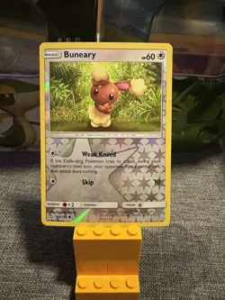 Pokemon TCG Buneary 106/156 Reverse Holo Pokemon Card - Image 1