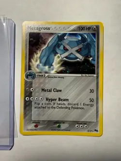 NM Metagross 2/17 POP Series 1 Holo - Pokemon Card 2006 SWIRL! - Image 1