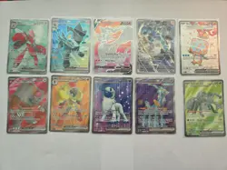 Pokemon TCG 10-Card Lot Full Art - NM-M - Image 1