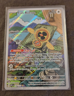 Nintendo Pokemon TCG Fan Rotom 250/217 Astral Shine Holo Rare EN - Image 1