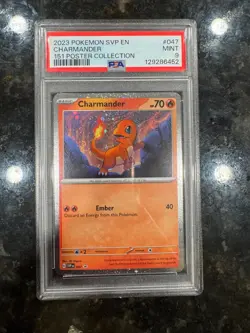 PSA 9 Charmander 047 Black Star Promo - Pokemon Scarlet & Violet: 151 ENGLISH - Image 3