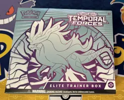 Pokemon TCG Scarlet & Violet Temporal Forces Walking Wake ETB Elite Trainer Box - Image 1
