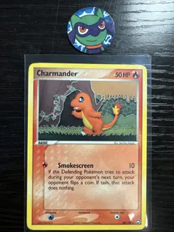 Pokemon TCG Charmander 48/108 EX Power Keepers Regular Common 2007 MP - Image 1