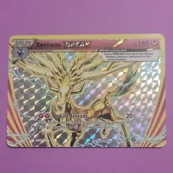 Pokemon TCG Xerneas BREAK 82/114 Steam Siege Holo Rare English 150 HP 2016 - Image 3
