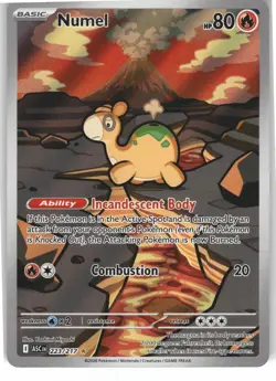 Numel 223/217 Illustration Rare Ascended Heroes Pokemon Near Mint - Image 1