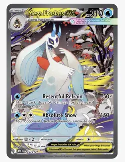 Pokemon TCG Mega Froslass EX 275/217 ASC Full Art Holo Stage 1 HP 310 ENG - Image 1