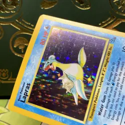 Pokemon TCG | Fossil Set Lapras Holo Rare 10/62 | NM - Image 4