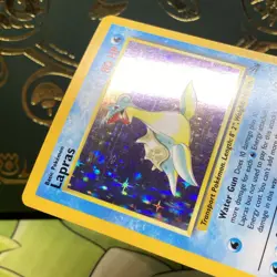 Pokemon TCG | Fossil Set Lapras Holo Rare 10/62 | NM - Image 5