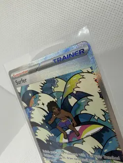 Surfer 293/217 SIR Pokemon TCG Ascended Heroes Tepig Totodile Chikorita promos - Image 4