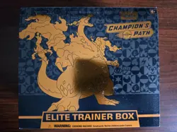 Pokemon Champion's Path ETB Opened - NO Packs or Promo - Image 1