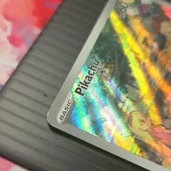 Pokemon TCG Pikachu 173/165 SV 151 Illus Rare Full Art Holo Eng - Image 5