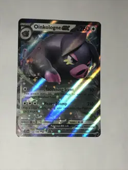 Pokemon Oinkologne ex 158/198 Base Set Scarlet & Violet Double Rare NM 1113#132 - Image 3