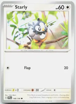 Starly 148/198 Common Scarlet & Violet Pokemon Near Mint - Image 1