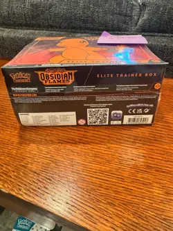 Pokemon Scarlet & Violet Obsidian Flames Elite Trainer Box -9 Packs - New Sealed - Image 3