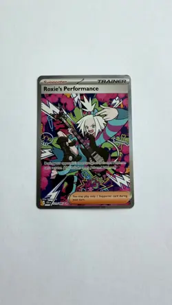 Pokemon TCG - Chaos Rising - Roxie’s Performance 121/086 - SIR - Image 1