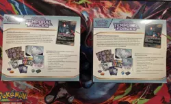 Pokemon Scarlet & Violet Temporal Forces Elite Trainer Box ETB Lot of 2 Sealed - Image 2