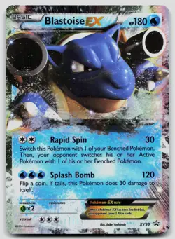 Blastoise EX XY30 XY Promo Pokemon MP - Image 1