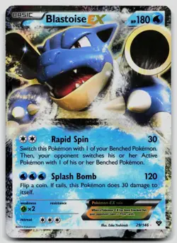 Blastoise EX 29/146 XY Pokemon MP - Image 1