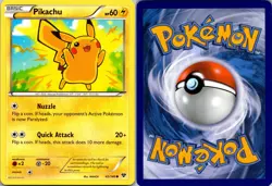 PIKACHU 42/146 C XY POKEMON NM - Image 3