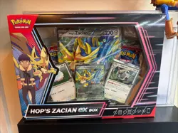 Pokemon TCG: Hop’s Zacian ex Box-Sealed New - Promos,4Packs🔥🔥🔥 - Image 1