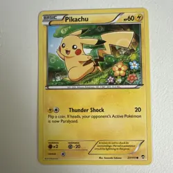 Pikachu 27/111 XY Regular ENG 2014 60HP Basic Common Unlimited - Image 1