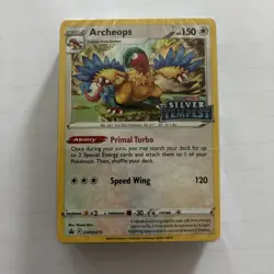 Archeops SWSH272 Silver Tempest Pokemon Promo Build & Battle Deck Stamped SEALED - Image 1