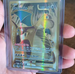 Pokemon Dragonite-EX 106/108 Evolutions Ultra Rare Full Art Holo Eng 2016 - Image 1