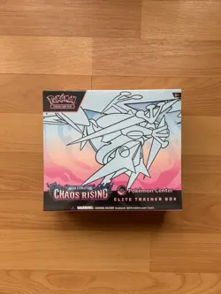 Chaos Rising Elite Trainer Box Pokemon Center Edition English - Brand New - Image 1