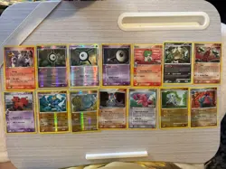 Lot Pokemon Cards Vintage LP Entei, Unown, Vulpix, Kirlia, Skitty Sudowoodo Holo - Image 1