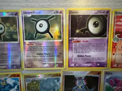 Lot Pokemon Cards Vintage LP Entei, Unown, Vulpix, Kirlia, Skitty Sudowoodo Holo - Image 3