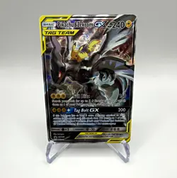 The Pokemon Company Pikachu & Zekrom GX SM168 SM TAG TEAM Promo Holo ENG 240 - Image 1