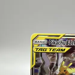 The Pokemon Company Pikachu & Zekrom GX SM168 SM TAG TEAM Promo Holo ENG 240 - Image 2