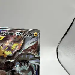 The Pokemon Company Pikachu & Zekrom GX SM168 SM TAG TEAM Promo Holo ENG 240 - Image 3
