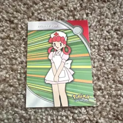 Topps Pokemon TV Animation Nurse Joy HV16 Heroes & Villains - Image 1