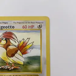 Pidgeotto 22/102 Base Shadowless MP Rare WOTC Pokemon TCG Vintage Single - Image 4