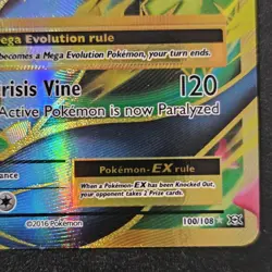 Pokemon Mega Venusaur EX 100/108 XY Evolutions Pack Fresh NM/MNT! - Image 5