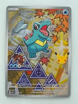 Pokemon Totodile First Partner Promo Mega Evolution Promo 048 English 2026 #048 - Image 1