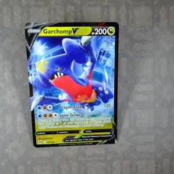 Pokemon TCG - Garchomp V - 117/189 Ultra Rare Half Art Astral Radiance SWSH NM - Image 3