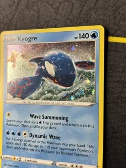 Kyogre - 036/159 - Crown Zenith Promo Cosmos Holo Pokemon Card - NM - Image 2
