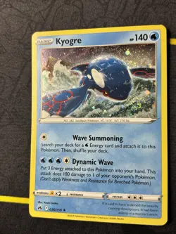 Kyogre - 036/159 - Crown Zenith Promo Cosmos Holo Pokemon Card - NM - Image 3