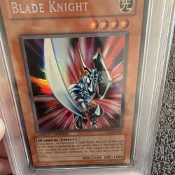 Yu-Gi-Oh! TCG [PSA 9] Blade Knight - Foil Error - CT1-EN002 Promo 2004 - Image 5