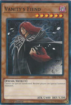 Vanity's Fiend SR06 Common 1st ED NM Yugioh - Image 1