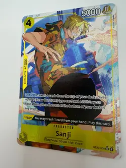 Sanji ST29-004 SR One Piece Card Game Egghead Straw Hat Crew NM Starter Deck 29 - Image 2