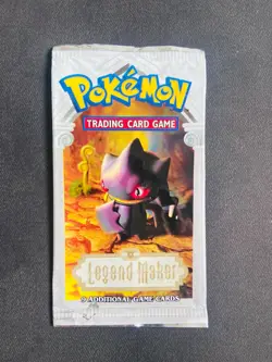 Booster Pokemon VIDE/EMPTY Legend Maker Ex Createurs De Legendes US Branette - Image 1