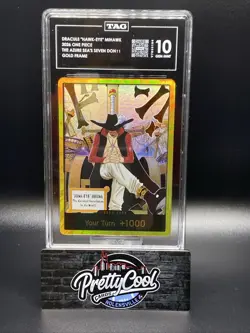 DRACULE "HAWK-EYE" MIHAWK ONE PIECE AZURE SEA'S SEVEN DON!! GOLD TAG 10 - Image 1