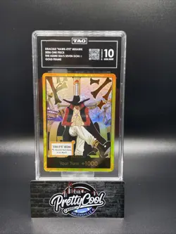 DRACULE "HAWK-EYE" MIHAWK ONE PIECE AZURE SEA'S SEVEN DON!! GOLD TAG 10 - Image 1